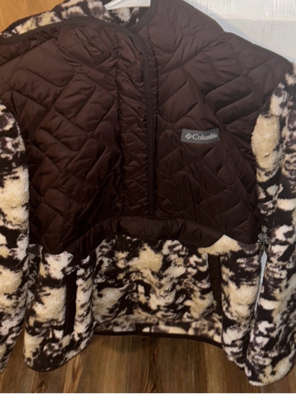 NWOT Columbia Sweet View Fleece Hooded Pullover